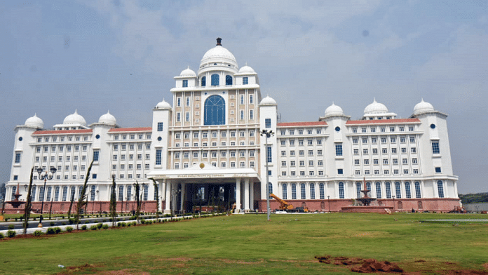 The new Telangana Secretariat complex | ANI