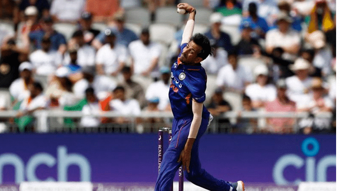 Yuzvendra Chahal in action | Reuters file photo