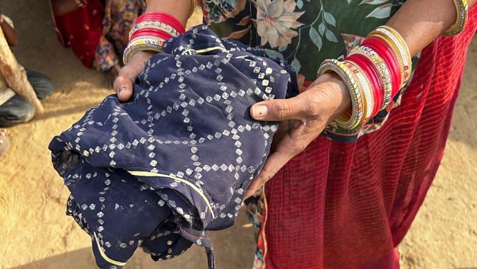 Mamta, who died by suicide on 9 April, left behind only this black outfit and a few toiletries. She was one of the latest victims of Barmer’s suicide epidemic. | Jyoti Yadav | ThePrint