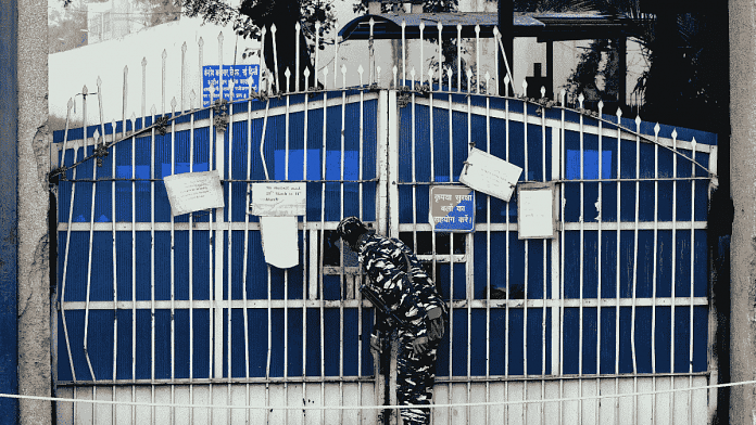 File photo of Tihar jail in Delhi | ANI
