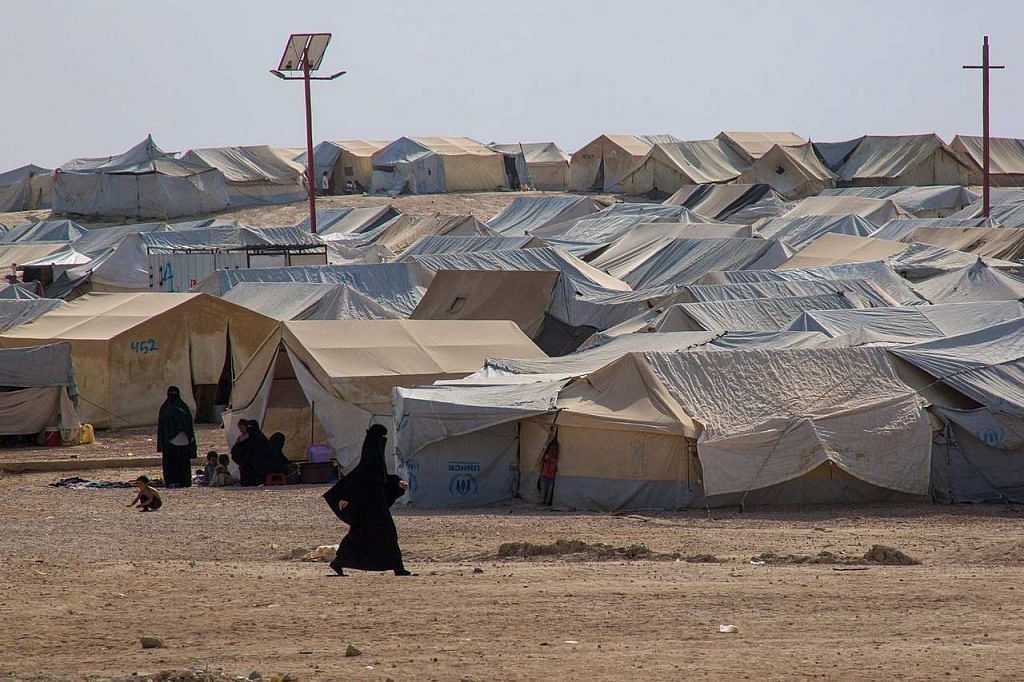 Al-Hawl camp in Syria