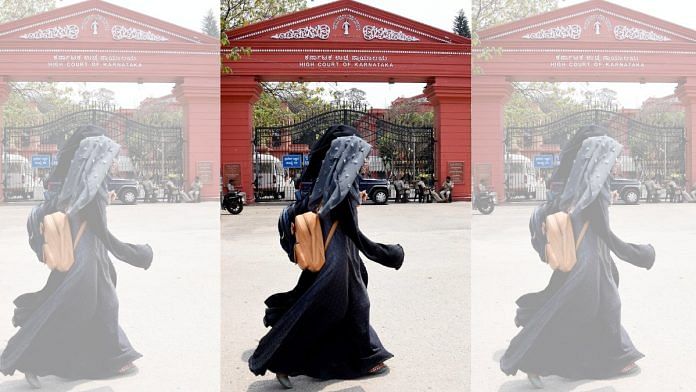 Students in hijab | Representative image | ANI