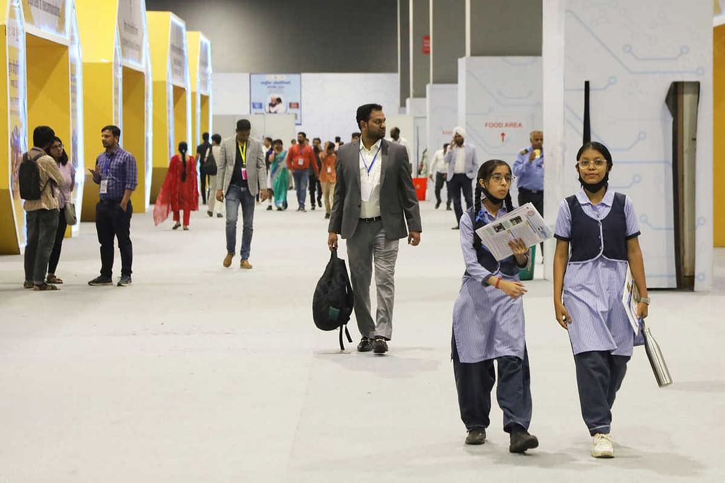 new pragati maidan interior