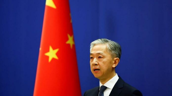 China’s foreign ministry spokesperson Wang Wenbin during briefing | File Photo | Reuters