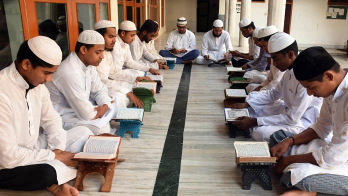 Representational image of students at a madrasa in Lucknow | ANI