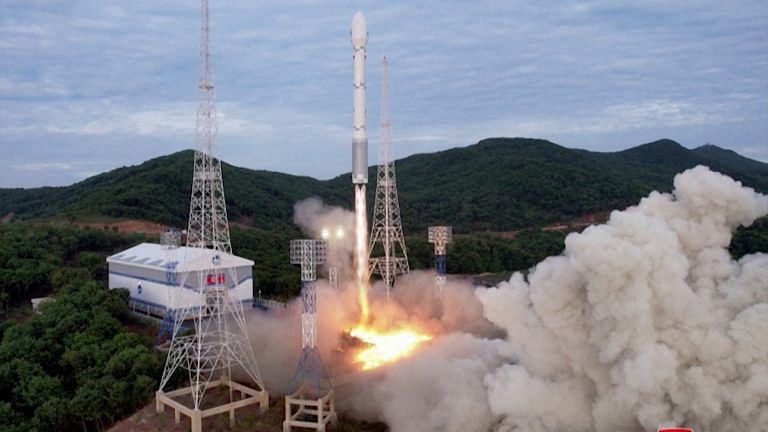 South Korea slaps sanctions on North’s hacking group after failed satellite launch