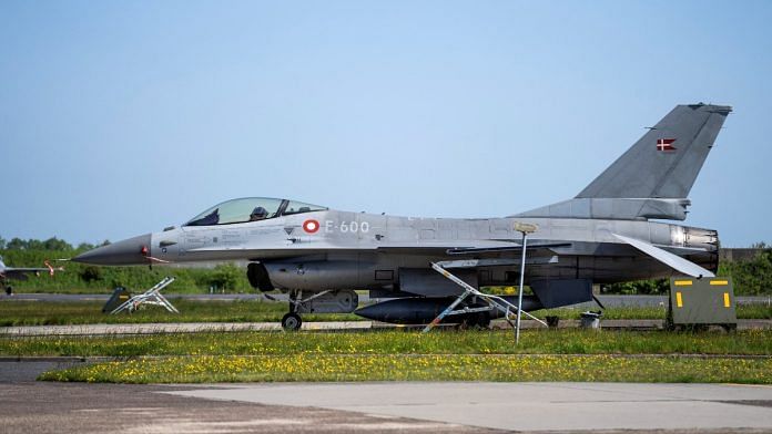 Danish F-16 fighter jet is seen at Fighter Wing Skrydstrup near Vojens, Denmark | Reuters