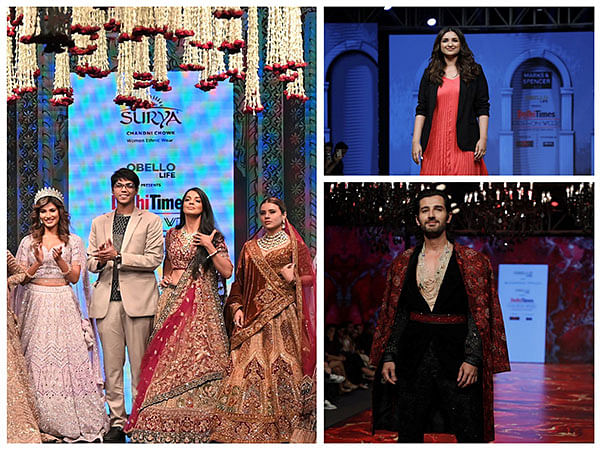 Delhi Times Fashion Week: Blingy Runway Dazzles Fashion World