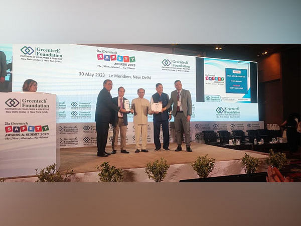 JSP Patratu bags Green Tech Safety Award 2023 for its commitment on workplace safety