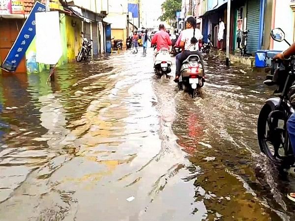 Tamil Nadu: Heavy rains cause waterlogging in parts of Coimbatore