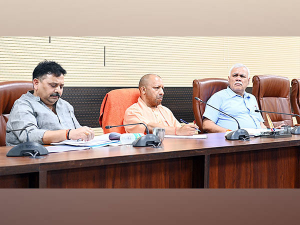 UP CM Yogi Adityanath holds review meeting of development projects in Varanasi