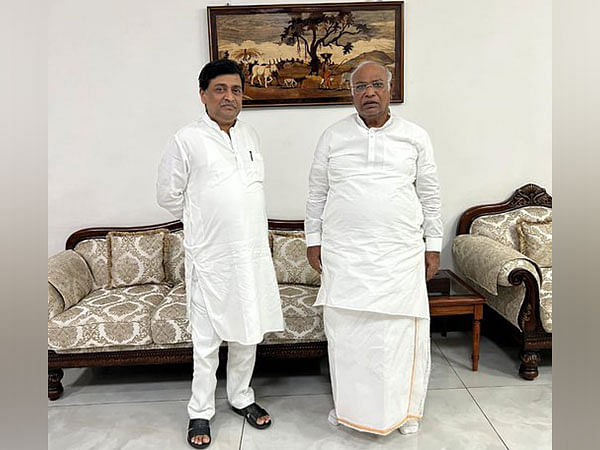 Former Maha CM Ashok Chavan meets Kharge, says 