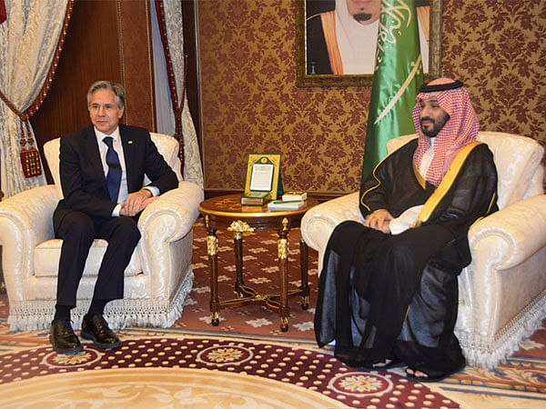 US Secy Blinken begins Saudi Arabia visit, meets Crown Prince Bin Salman