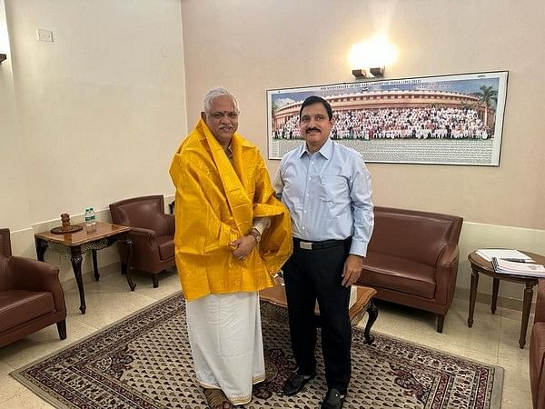 Former union minister YS Chowdary meets BL Santosh as BJP discusses political options in Andhra Pradesh