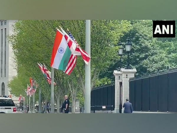 Tricolour flies high outside White House ahead of PM Modi's visit to US