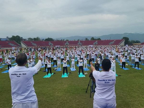 Nepal's Pokhara hosts massive event to mark International Yoga Day, promote tourism