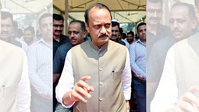 File photo of Nationalist Congress Party (NCP) leader Ajit Pawar | ANI