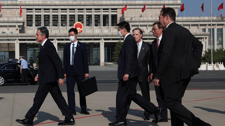 US State Secretary Blinken lands in China on rare trip with low hopes for any breakthrough