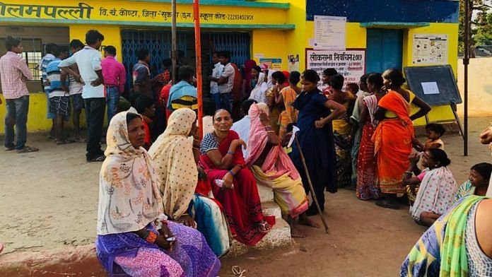 Representational image of Chhattisgarh voters in tribal-majority Sukma district | ANI