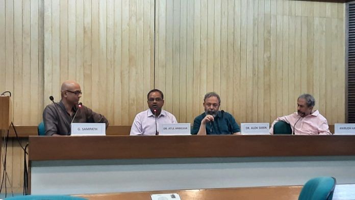 The panellists all advocated for the legalisation and decriminalisation of drugs | Muskaan Gupta | ThePrint