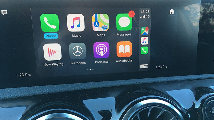 Representative image of an Apple CarPlay connection | Commons