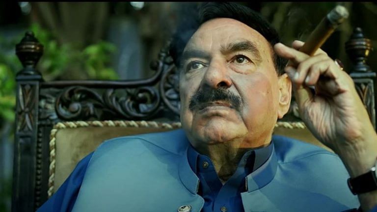 Pakistani politicians have new side gigs. Sheikh Rasheed Ahmed is King of Pindi in this song