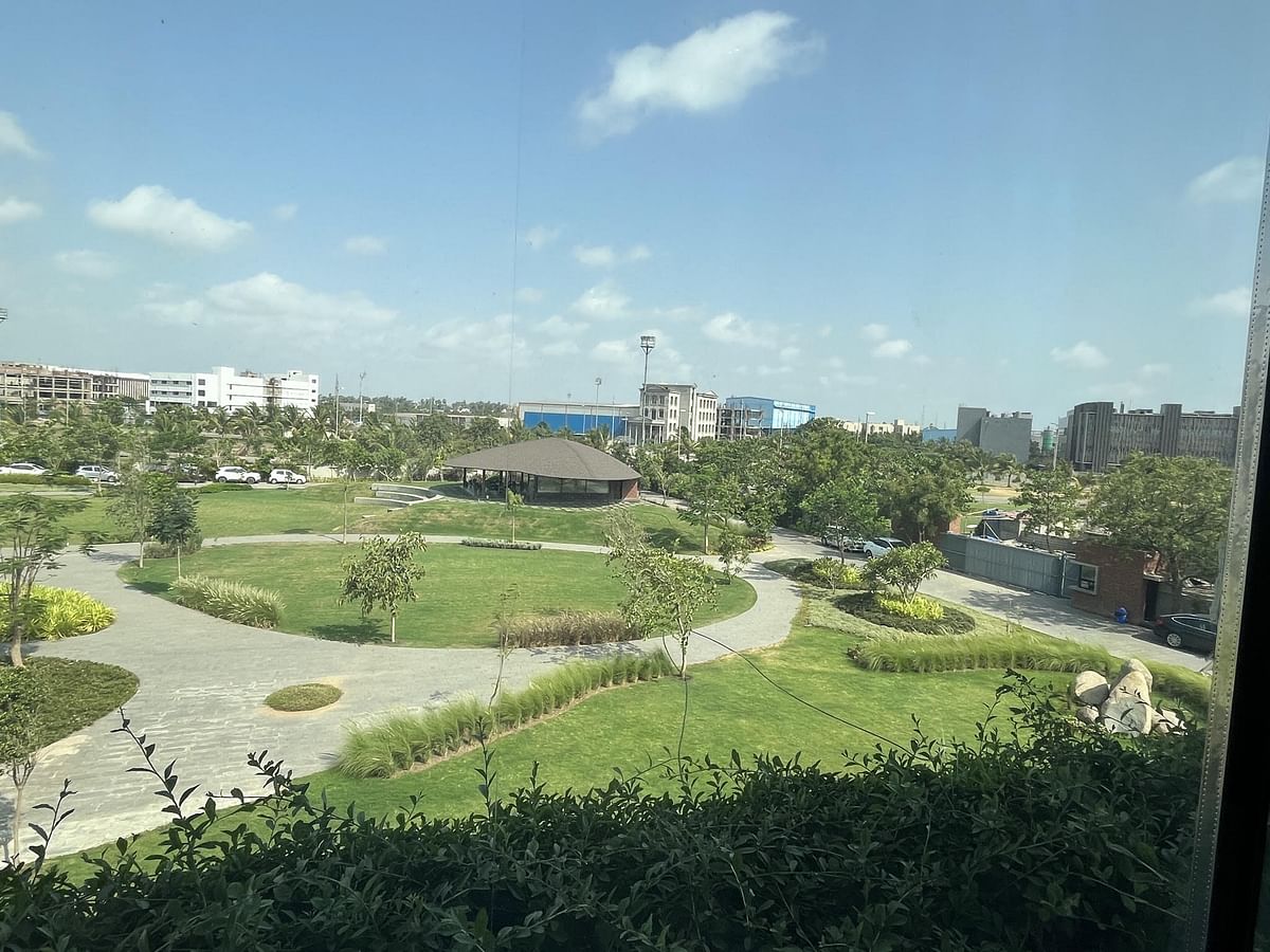 A view of the Greenlab Diamonds compound located at Gujarat Hira Bourse in Surat | Photo: Monami Gogoi | ThePrint