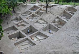 A picture of the excavation site | Credit: ASI