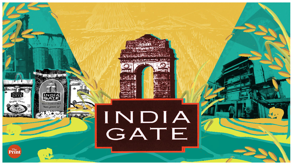 India Gate basmati rice was created in Delhi's Naya Bazaar. It remains