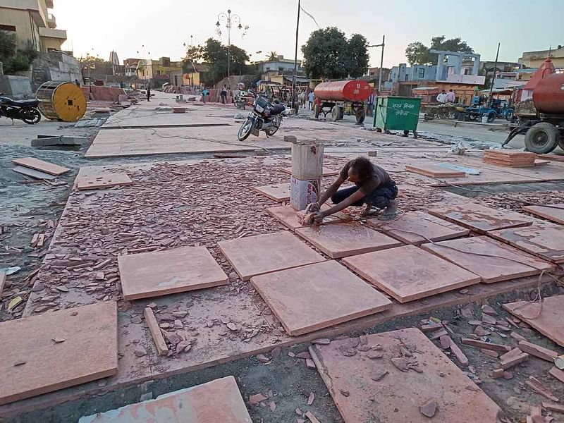 Ayodhya construction