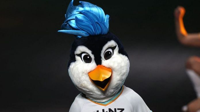 Women's World Cup official mascot Penguin Tazuni/File Photo: Reuters