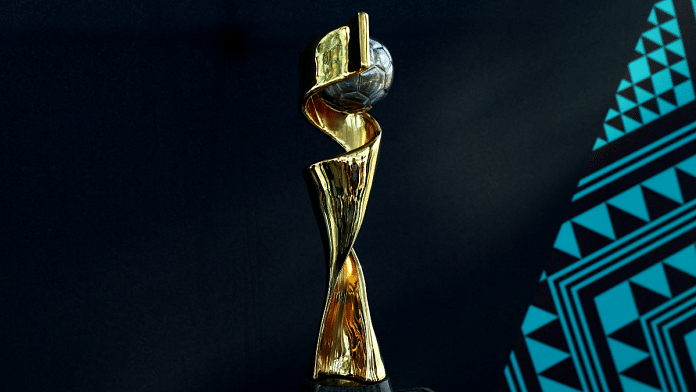 The FIFA Women’s World Cup trophy is pictured during an event at Summit at One Vanderbilt observatory in Manhattan | Reuters file photo