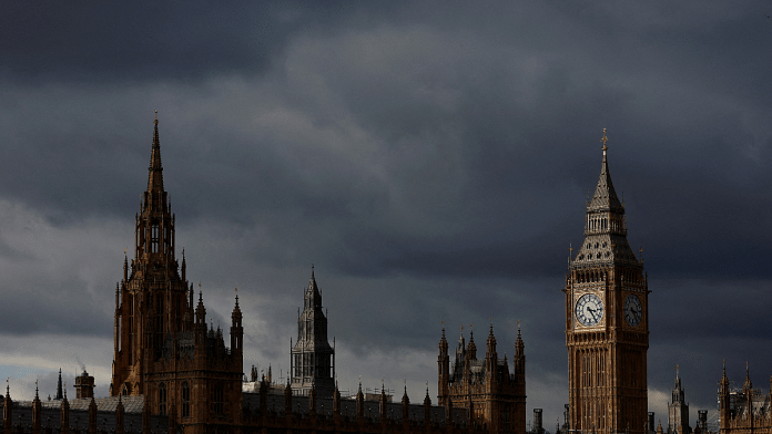 The clock face on the Elizabeth Tower at the Houses of Parliament, shines in the late afternoon sun in London | Reuters file photo/Peter Nicholls