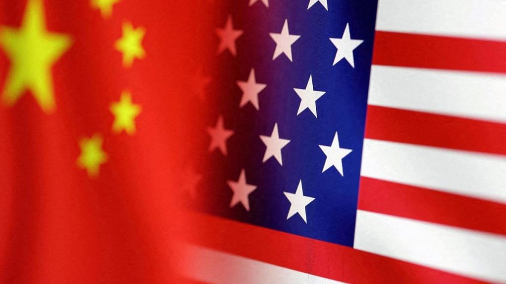 File image of USA-China flags | Reuters