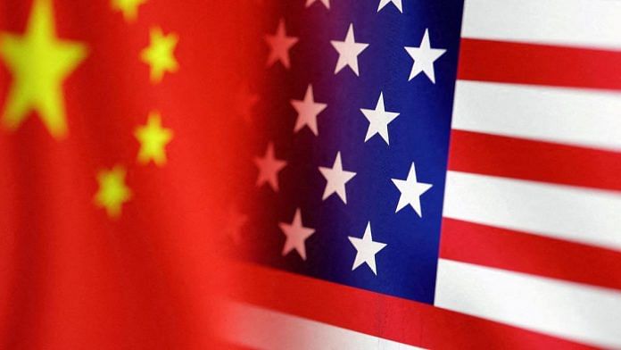 File image of USA-China flags | Reuters