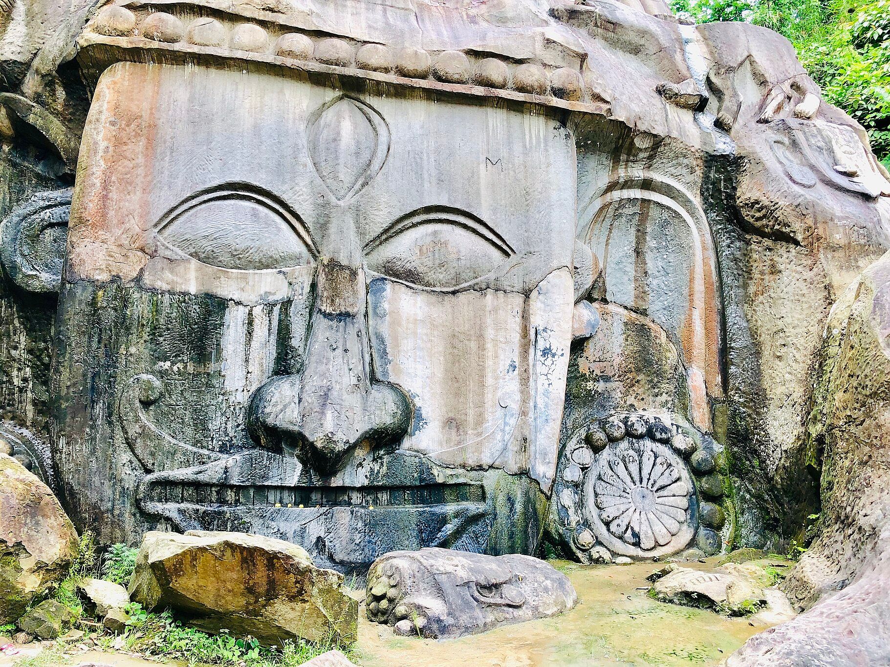 Close up of the sculpture of Shiva | Wikiwand