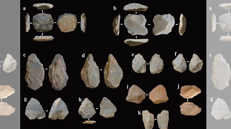 Who invented Middle Palaeolithic tools in India? Hanumanthunipadu site points to pre-humans