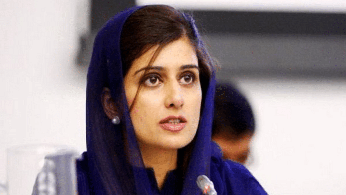 Pakistan Minister of State for Foreign Affairs Hina Rabbani Khar (Image: Twitter)