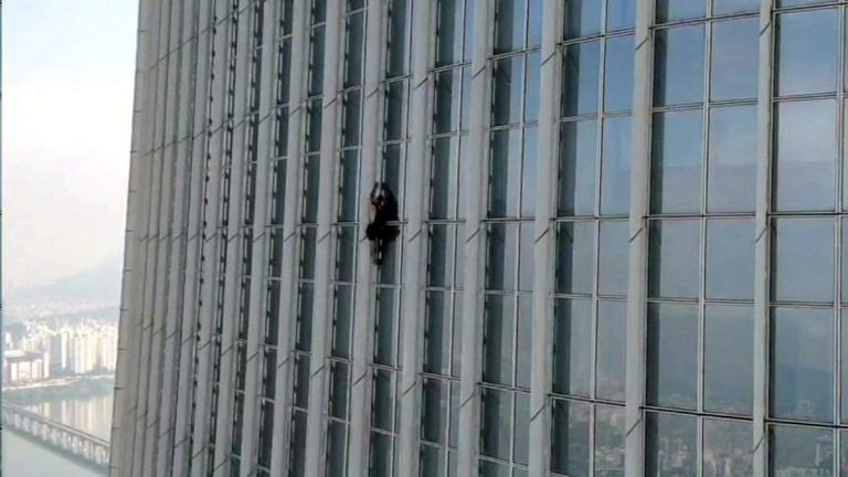 British man attempts to scale 123-storey South Korea’s Lotte World Tower without ropes, detained