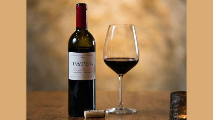 Photo of a red wine bottle from Patel Winery | Photo: patelwinery.com