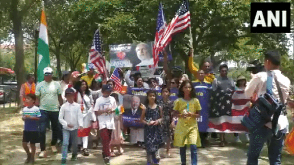 Indian-Americans hold Unity march in Washington ahead of PM Modi's visit
