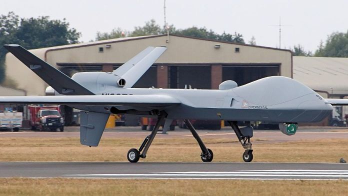Representational image MQ-9B drones | Photo: Wikimedia Commons