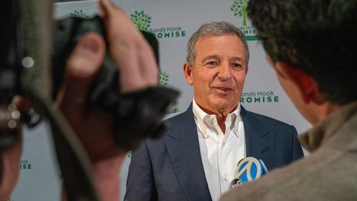File photo of Robert Iger speaks at the Sandy Hook Promise Benefit in New York City | Reuters