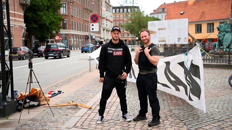 Two protesters burn Koran outside Iraqi embassy in Denmark, straining diplomatic relations