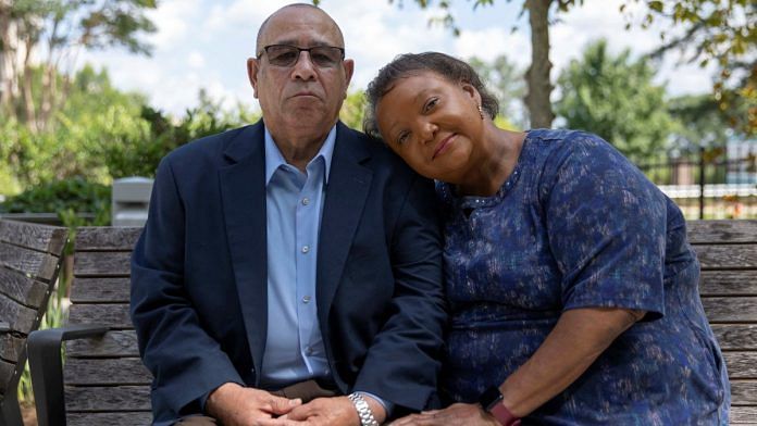 Barrington and Vickie Riley pose at the Emory University Brain Health Center in Atlanta, Georgia | Reuters