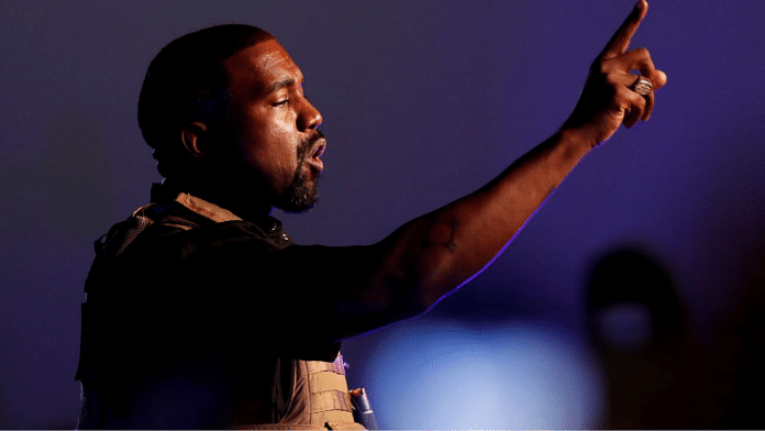 File photo of Kanye West via Reuters