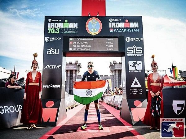 Indian Navy congratulates Ujjwal Choudhary for finishing 'Ironman ...