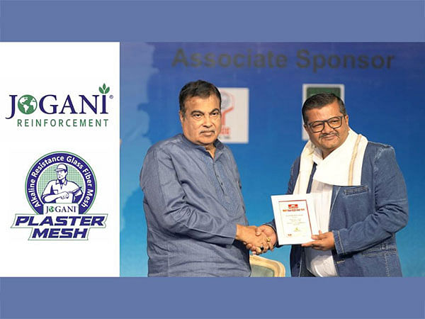 Jogani Reinforcement's Maheshkumar Jogani Receives Prestigious Award from India's Road and Transportation Minister, Nitin Gadkari