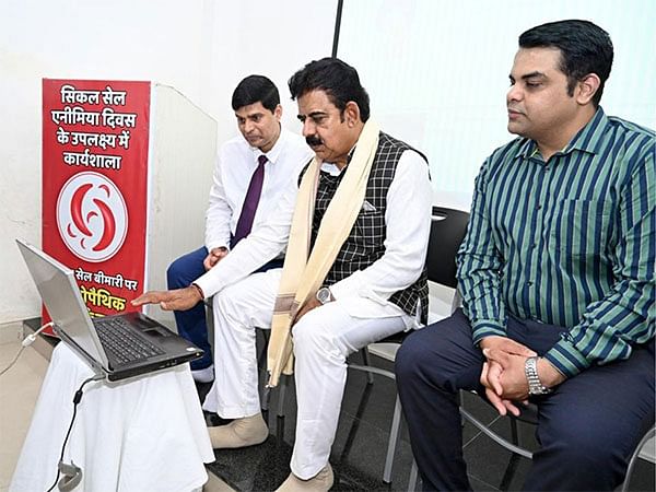 Shankar Lalwani, Member of Parliament, launches website on sickle cell anemia to emphasize importance of blood tests before marriage