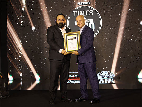 CyberFrat Founder & CEO Gaurav Batra, felicitated at Times 40 Under 40
